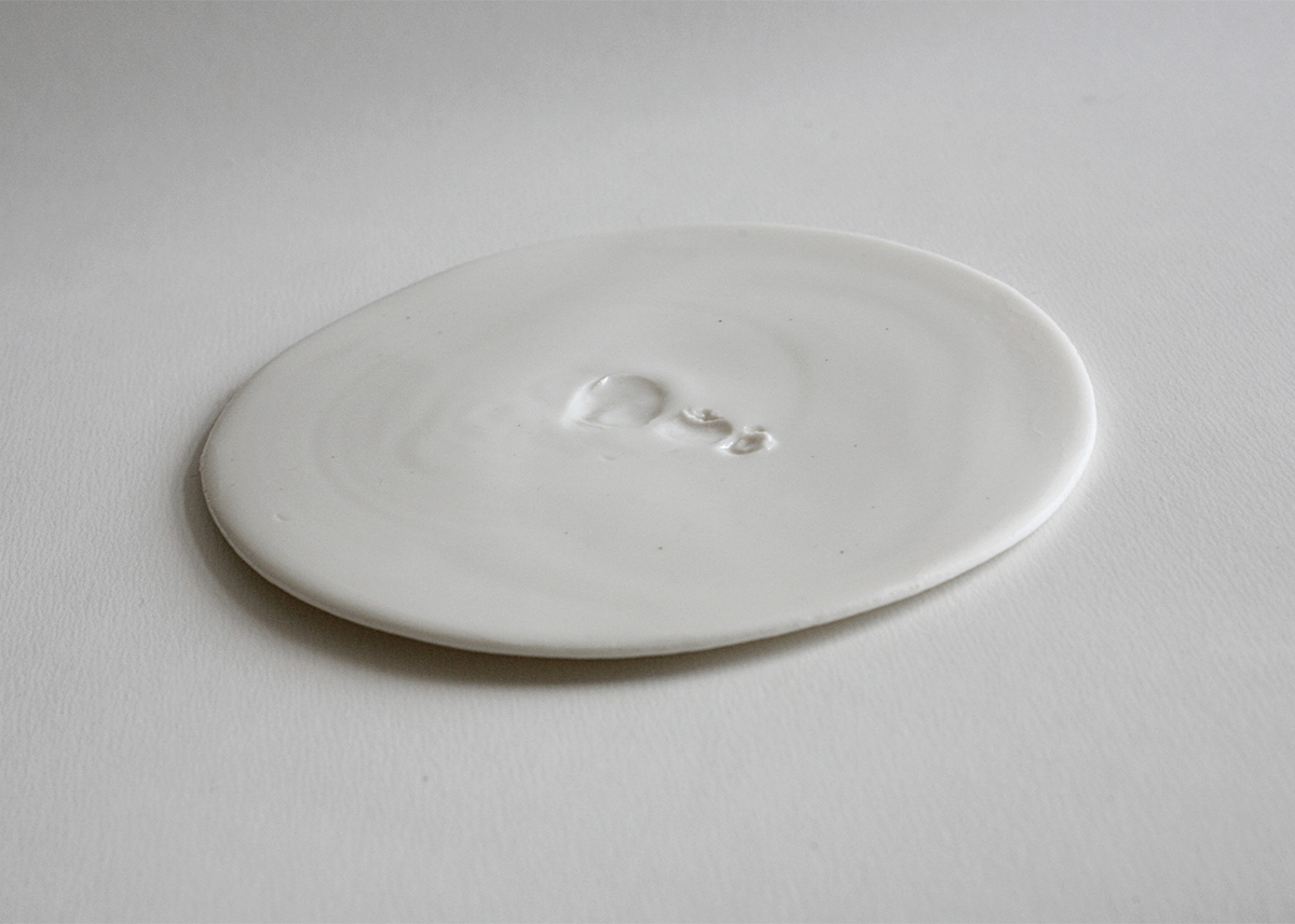 Lena Willhammar, PåTå, objekt i porslin, diameter 17 cm pris: 1500:- Fotograf: Tom Willhammar